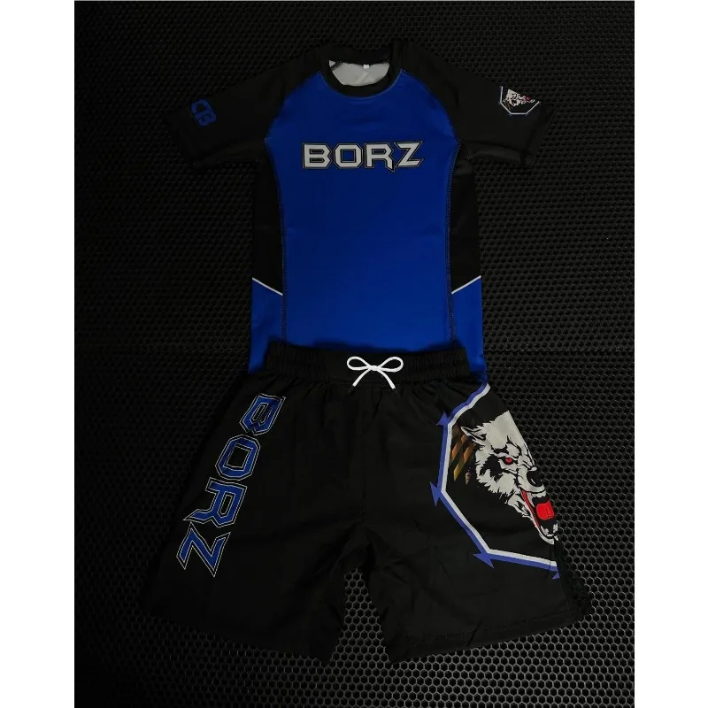 2026 New Summer Breathable Wolf Head Fighting Suit, Quick-Drying Tight-Fitting Short-Sleeved Sports Shorts Boxing Training Set
2026 New Summer Breathable Wolf Head Fighting Suit, Quick-Drying Tight-Fitting Short-Sleeved Sports Shorts Boxing Training Set
