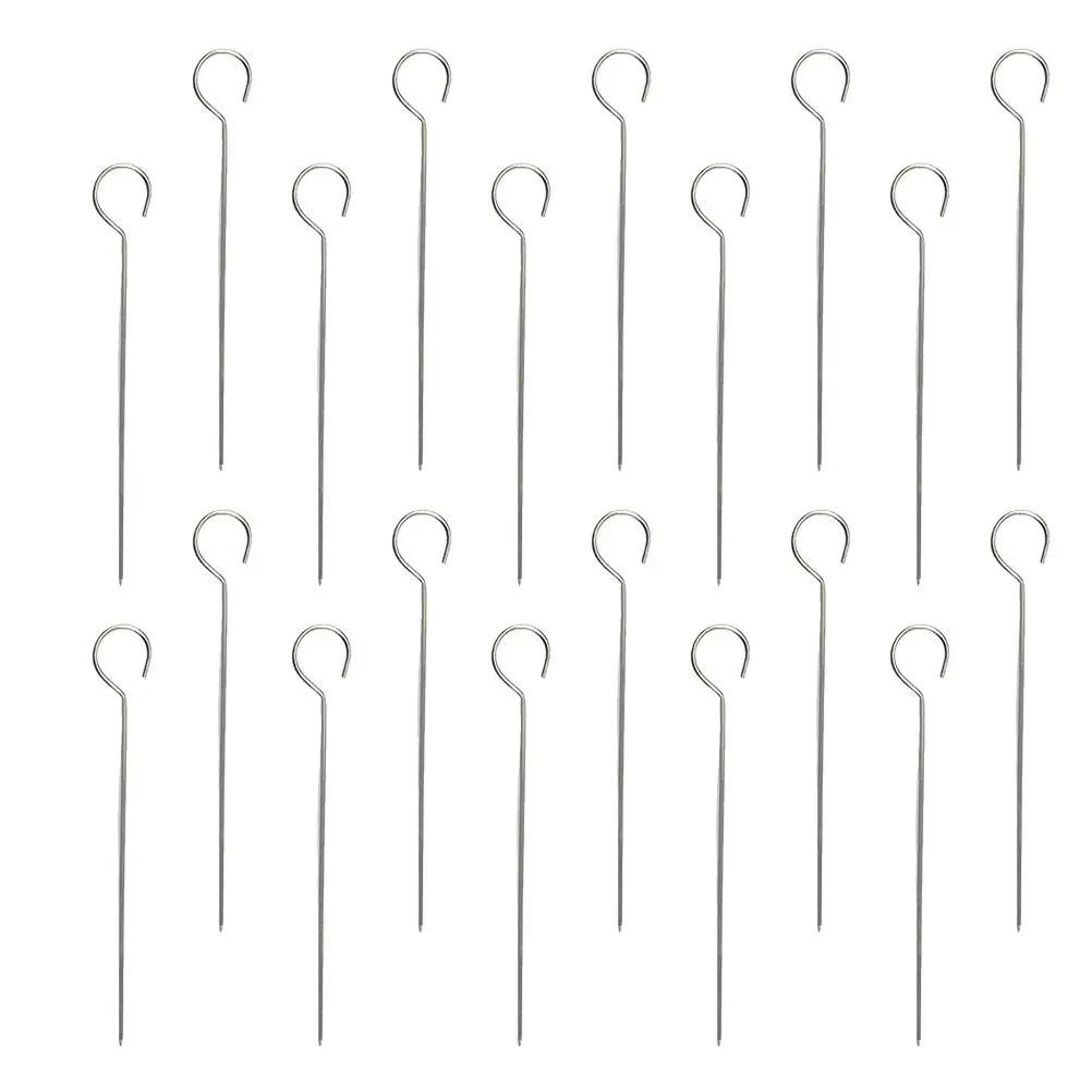 Stainless Steel Goose Tail Needle 15 5cm Reusable BBQ Tools Grilling Skewers Kebab Sticks Rust Proof Outdoor Camping
Stainless Steel Goose Tail Needle 15 5cm Reusable BBQ Tools Grilling Skewers Kebab Sticks Rust Proof Outdoor Camping