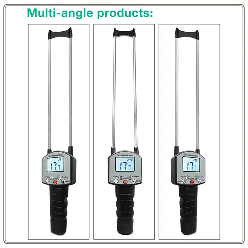 Reliable-Portable Hay Moisture Meter For Cereal Straw, Bran, Leymus Chinensis, Emperor Bamboo Grass Fibre Content Testing Tool,P
Reliable-Portable Hay Moisture Meter For Cereal Straw, Bran, Leymus Chinensis, Emperor Bamboo Grass Fibre Content Testing Tool,P