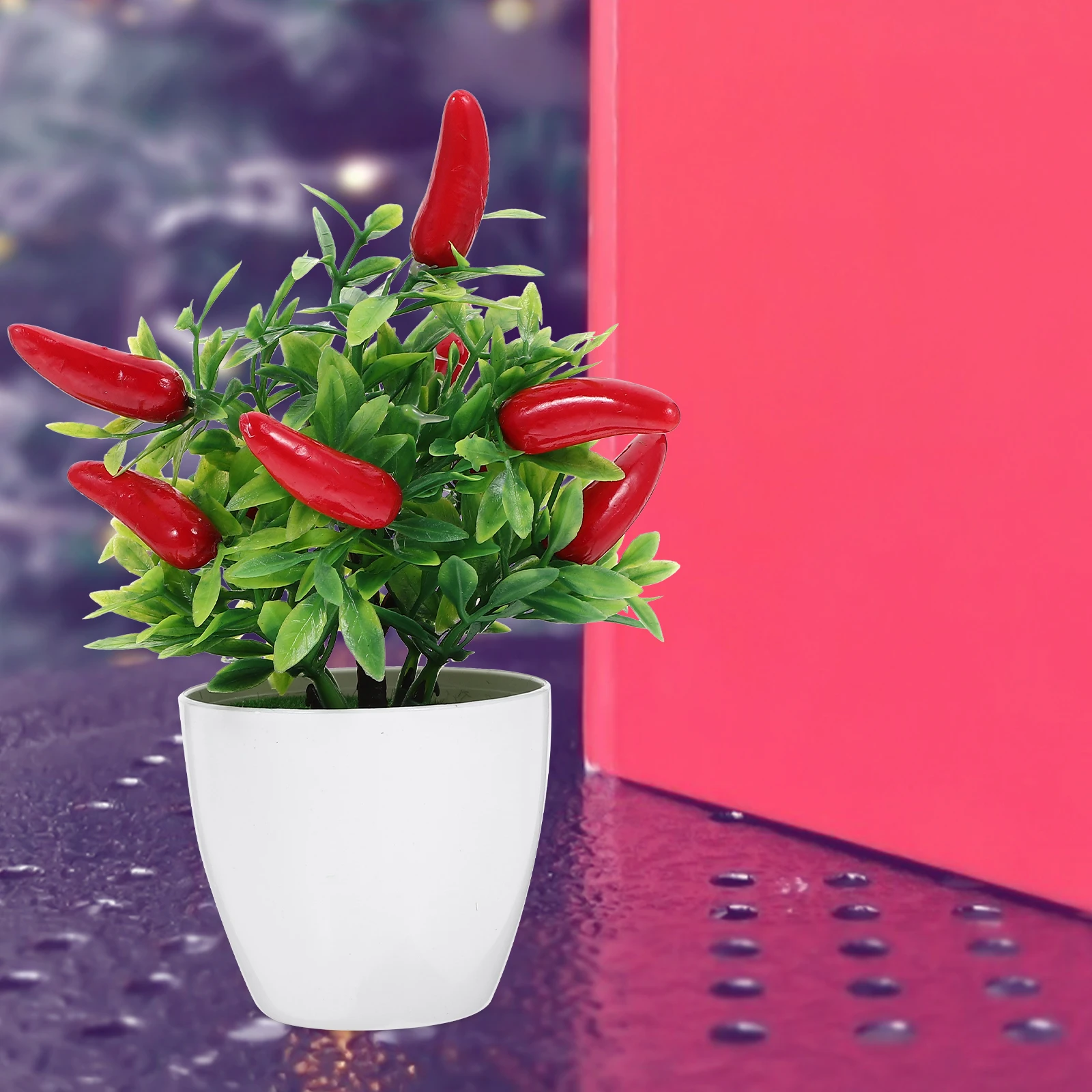 2Pcs Realistic Artificial Pepper Tree Fake Bonsai Red Fruit Mini Potted Plant Decor For Kitchen And Office
2Pcs Realistic Artificial Pepper Tree Fake Bonsai Red Fruit Mini Potted Plant Decor For Kitchen And Office