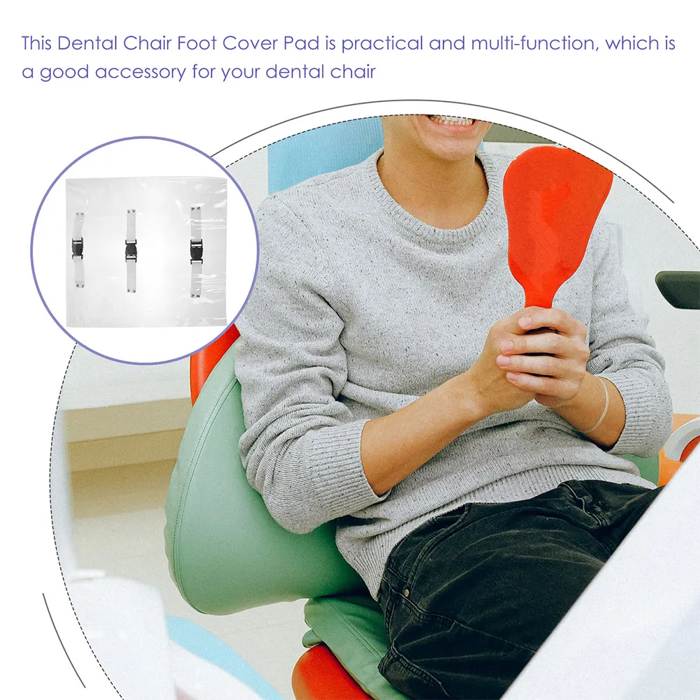 2pcs Dental Chair Foot Cover Transparent PVC Wear Resistant Cushion Non Slip Durability Home Supply Sofa Protector
2pcs Dental Chair Foot Cover Transparent PVC Wear Resistant Cushion Non Slip Durability Home Supply Sofa Protector