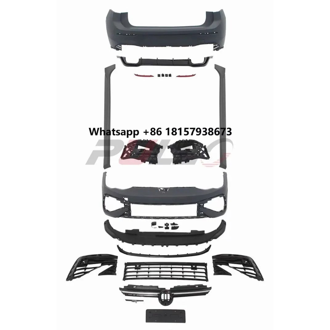 Car Accessories Modified for VW Golf 8 to R Style Include Front Rear Bumper with Grille Side Skirts Rear Diffuser
Car Accessories Modified for VW Golf 8 to R Style Include Front Rear Bumper with Grille Side Skirts Rear Diffuser