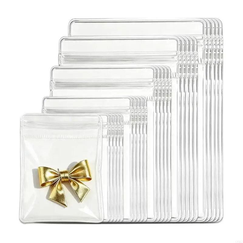 Шнур 50 шт. водонепроницаемые сумки для хранения ювелирных изделий, прозрачные органайзеры из ПВХ разного размера
Шнур 50 шт. водонепроницаемые сумки для хранения ювелирных изделий, прозрачные органайзеры из ПВХ разного размера