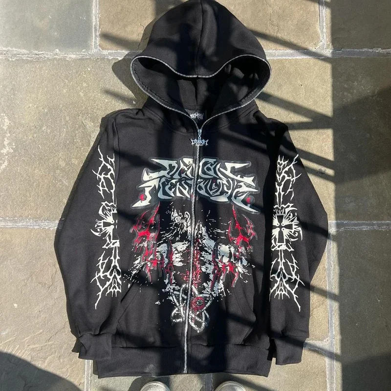 Letter Print Hoodies Men Clothing Harajuku Hip Hop Vintage Sweatshirt Zip Up Hoodie Mens Loose Casual Streetwear Clothes Tops
Letter Print Hoodies Men Clothing Harajuku Hip Hop Vintage Sweatshirt Zip Up Hoodie Mens Loose Casual Streetwear Clothes Tops