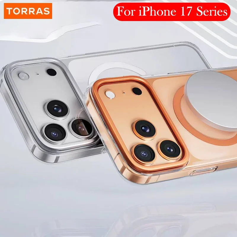 Чехол TORRAS для iPhone 17 Pro Max, задняя крышка с беспроводной зарядкой для iPhone 17 Pro 
Чехол TORRAS для iPhone 17 Pro Max, задняя крышка с беспроводной зарядкой для iPhone 17 Pro