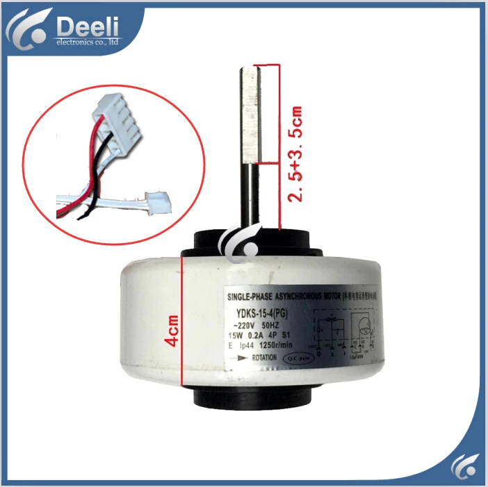 new good working for Air conditioner inner machine motor YDKS-15-4PG long Motor fan
new good working for Air conditioner inner machine motor YDKS-15-4PG long Motor fan