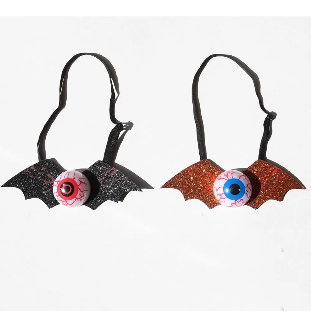Spooky Halloween Light Up Eyeball Tie Haunted Adjustable Straps Gold Dust Bat Bow Tie Realistic Reusable Halloween Tie Props
Spooky Halloween Light Up Eyeball Tie Haunted Adjustable Straps Gold Dust Bat Bow Tie Realistic Reusable Halloween Tie Props