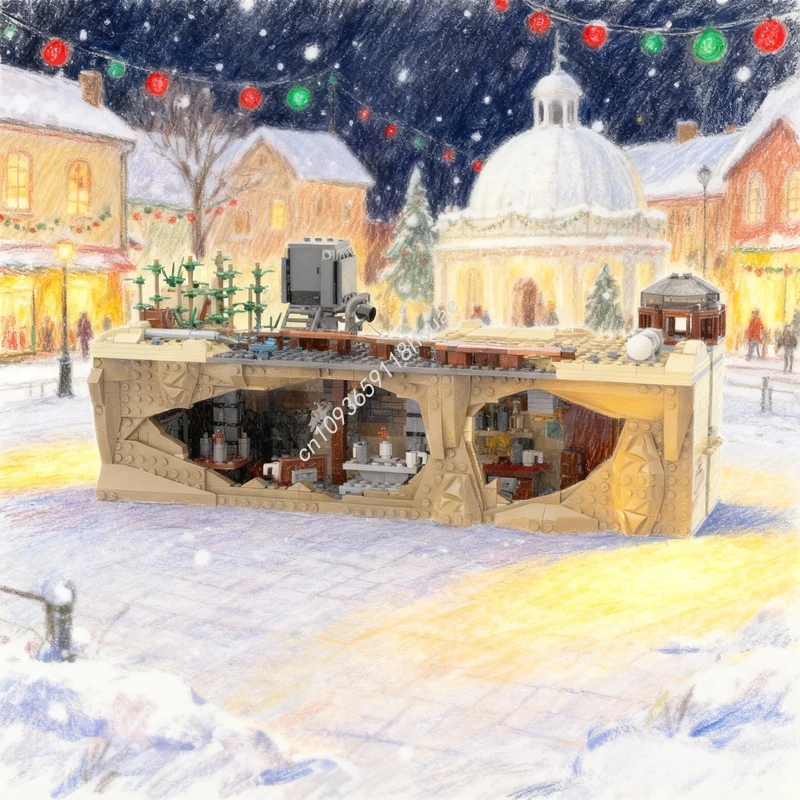 1164pcs MOC Classic Firefly Serenity Mudder S Bar Shadowbox Model Building Blocks Toys Architecture Christmas Gifts Education
1164pcs MOC Classic Firefly Serenity Mudder S Bar Shadowbox Model Building Blocks Toys Architecture Christmas Gifts Education