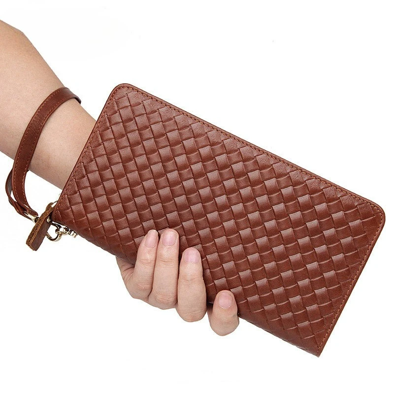 Men Business Genuine Leather Wallet Top Grain Cowhide Long Style Multi Card Slots Clutch Bag with Coin Pocket
Men Business Genuine Leather Wallet Top Grain Cowhide Long Style Multi Card Slots Clutch Bag with Coin Pocket