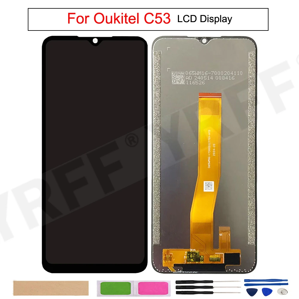 Для oukitel G53 ЖК-дисплей, дигитайзер сенсорного экрана в сборе, запасные части для экрана телефона
Для oukitel G53 ЖК-дисплей, дигитайзер сенсорного экрана в сборе, запасные части для экрана телефона