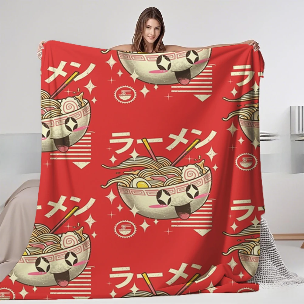 Quality Flannel Blanket Kawaii Ramen Vintage Floral Bedspread Throw Blanket Eco-friendly Anti-pilling Blankets For Campers
Quality Flannel Blanket Kawaii Ramen Vintage Floral Bedspread Throw Blanket Eco-friendly Anti-pilling Blankets For Campers