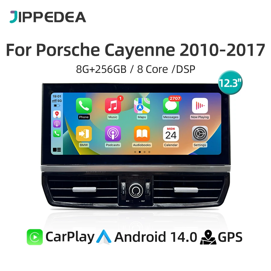 1920*720 QLED CarPlay Android 14.0 DSP Car Radio For Porsche Cayenne 2010-2017 GPS Navigation 4G WiFi Stereo Multimedia Player
1920*720 QLED CarPlay Android 14.0 DSP Car Radio For Porsche Cayenne 2010-2017 GPS Navigation 4G WiFi Stereo Multimedia Player