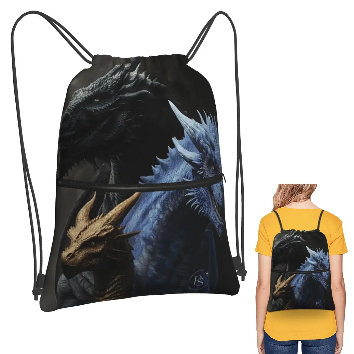 Fourth Wing Dragon Backpacks Portable Drawstring Bundle Pocket Storage Bag Book Bags for Man Woman Students
Fourth Wing Dragon Backpacks Portable Drawstring Bundle Pocket Storage Bag Book Bags for Man Woman Students