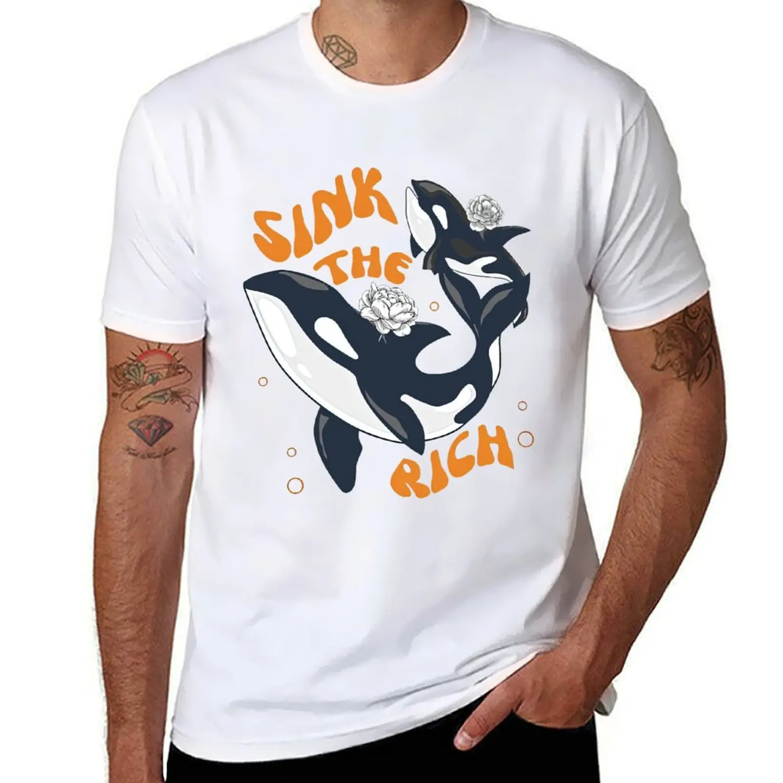 Sink The Rich - Gladis the Orca T-Shirt t shirt man designer essential t shirt t shirts for man cotton soft T-Shirt
Sink The Rich - Gladis the Orca T-Shirt t shirt man designer essential t shirt t shirts for man cotton soft T-Shirt
