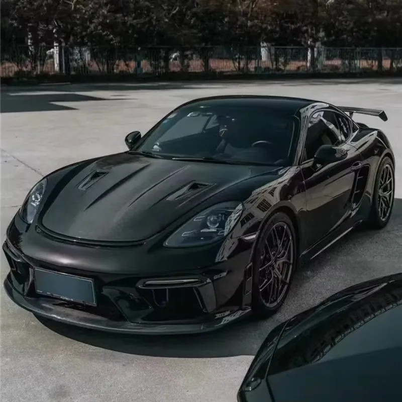 Nick RS Style Carbon Fiber Hood Car Engine Bonnet Cover for 718 Boxster Cayman 2016 2017 2018 2019 2020 2021 
Nick RS Style Carbon Fiber Hood Car Engine Bonnet Cover for 718 Boxster Cayman 2016 2017 2018 2019 2020 2021