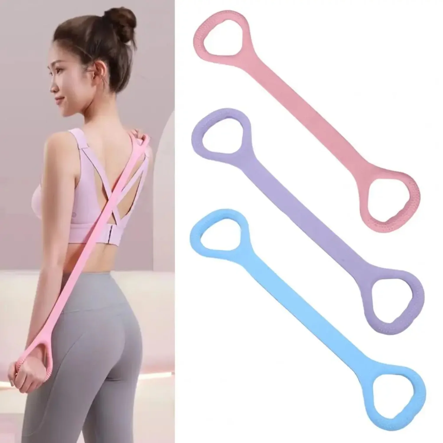 Yoga Resistance Band with Non-Slip Handle Physical Therapy Hand Stretcher Arm Back Shoulder Exercise Band Gym Supplies
Yoga Resistance Band with Non-Slip Handle Physical Therapy Hand Stretcher Arm Back Shoulder Exercise Band Gym Supplies