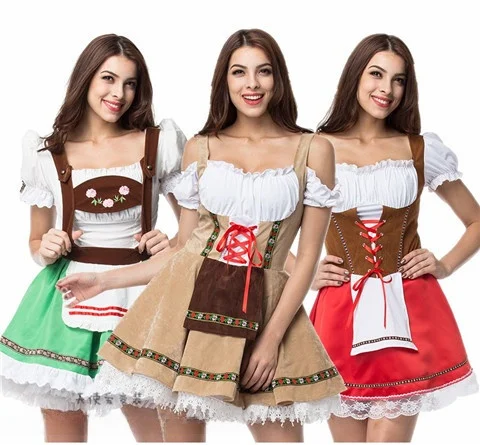 loween Bavarian Beer Festival Maid Costume Women's Servant Outfit Movie Performance Traditional Chinese Ethnic Stage Costume
loween Bavarian Beer Festival Maid Costume Women's Servant Outfit Movie Performance Traditional Chinese Ethnic Stage Costume