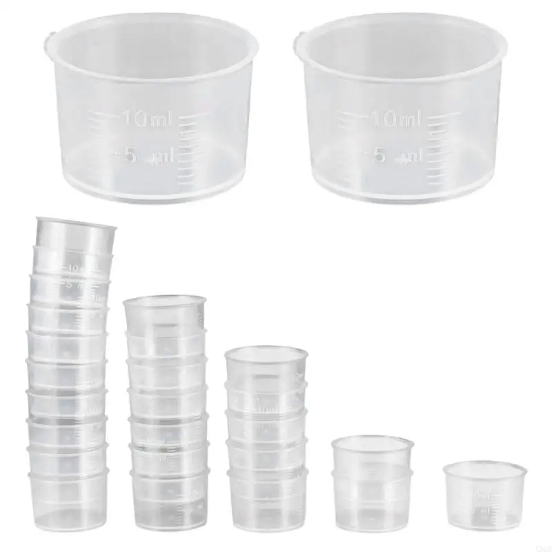 2025 New 50Pcs Plastic Measuring Cups Lab Graduated Beaker Liquid Measuring Cups for Lab
2025 New 50Pcs Plastic Measuring Cups Lab Graduated Beaker Liquid Measuring Cups for Lab