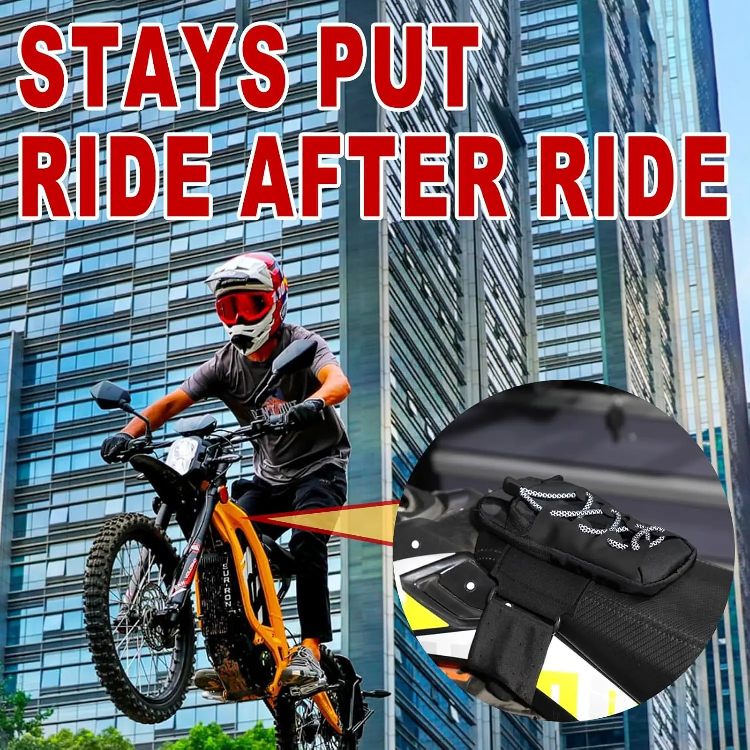 Electric off-road vehicle bag, front frame bag, waterproof front motte car bag, motorcycle cover, storage bench, sports arm bag
Electric off-road vehicle bag, front frame bag, waterproof front motte car bag, motorcycle cover, storage bench, sports arm bag