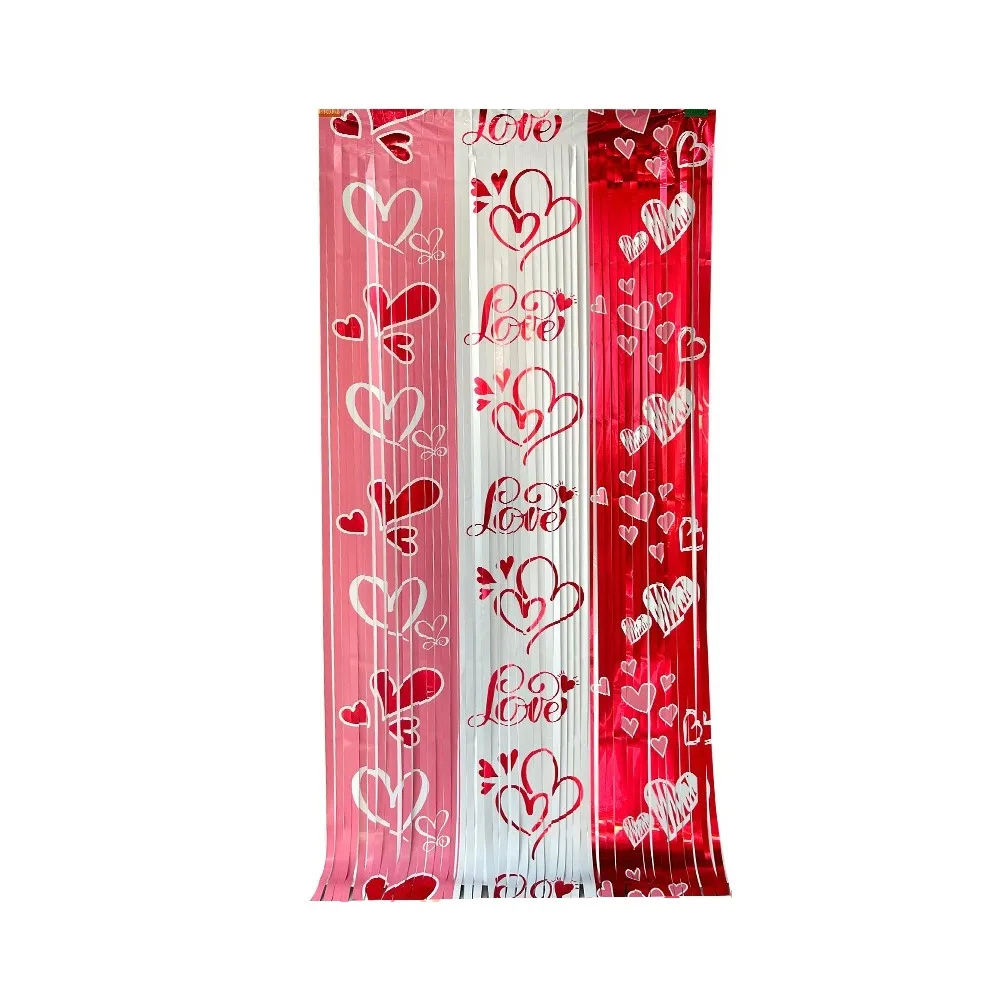 1×2 cm Valentine's Day Rain Curtain Romantic Sparkling Love Curtain Exquisite PET Photo Backdrop Decor Home Background
1×2 cm Valentine's Day Rain Curtain Romantic Sparkling Love Curtain Exquisite PET Photo Backdrop Decor Home Background