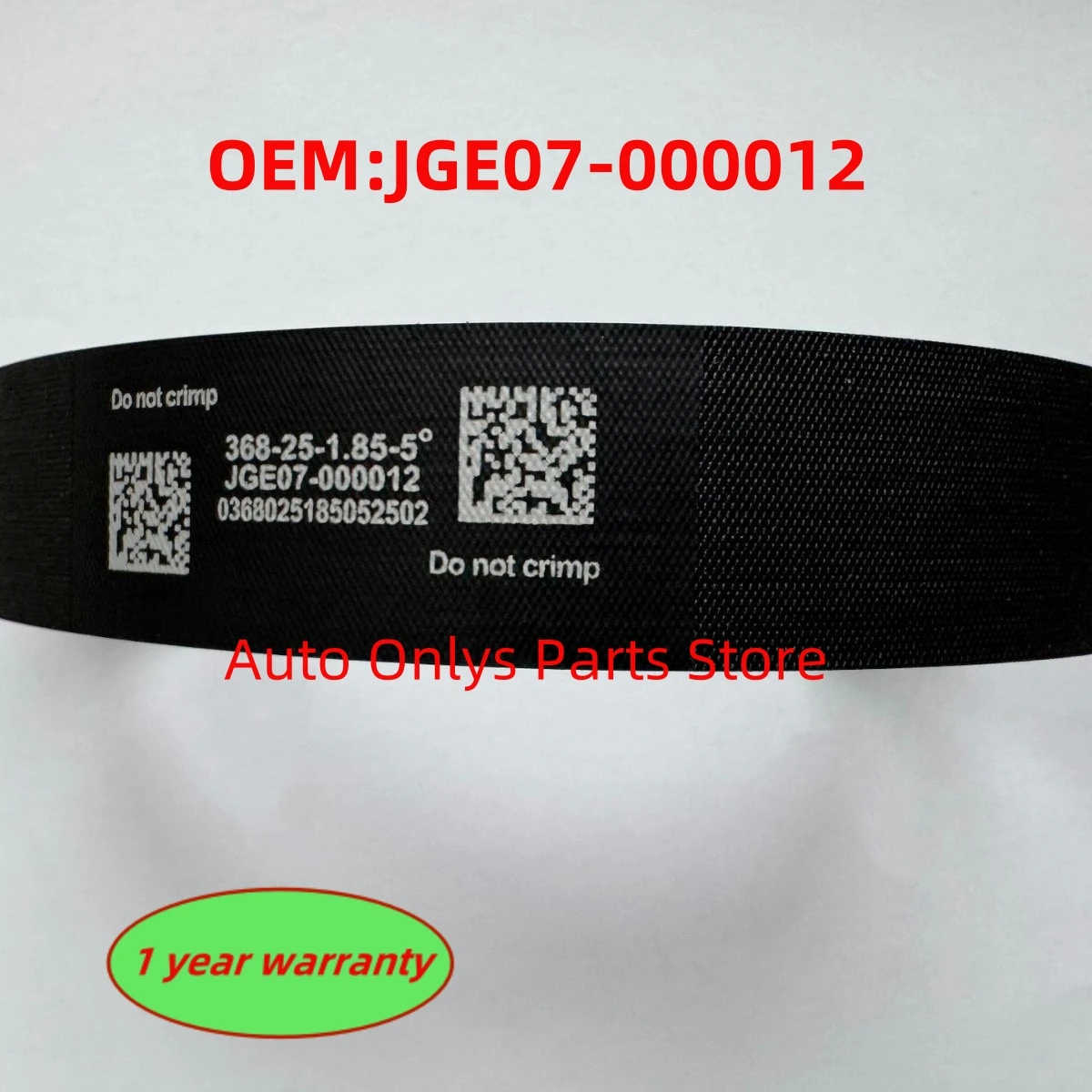 1pc New JGE07-000012 Electric Steering Rack Belt For Kia K900 SPORTAGE Hyundai Tucson 2015 368-25-1.85-5°
1pc New JGE07-000012 Electric Steering Rack Belt For Kia K900 SPORTAGE Hyundai Tucson 2015 368-25-1.85-5°