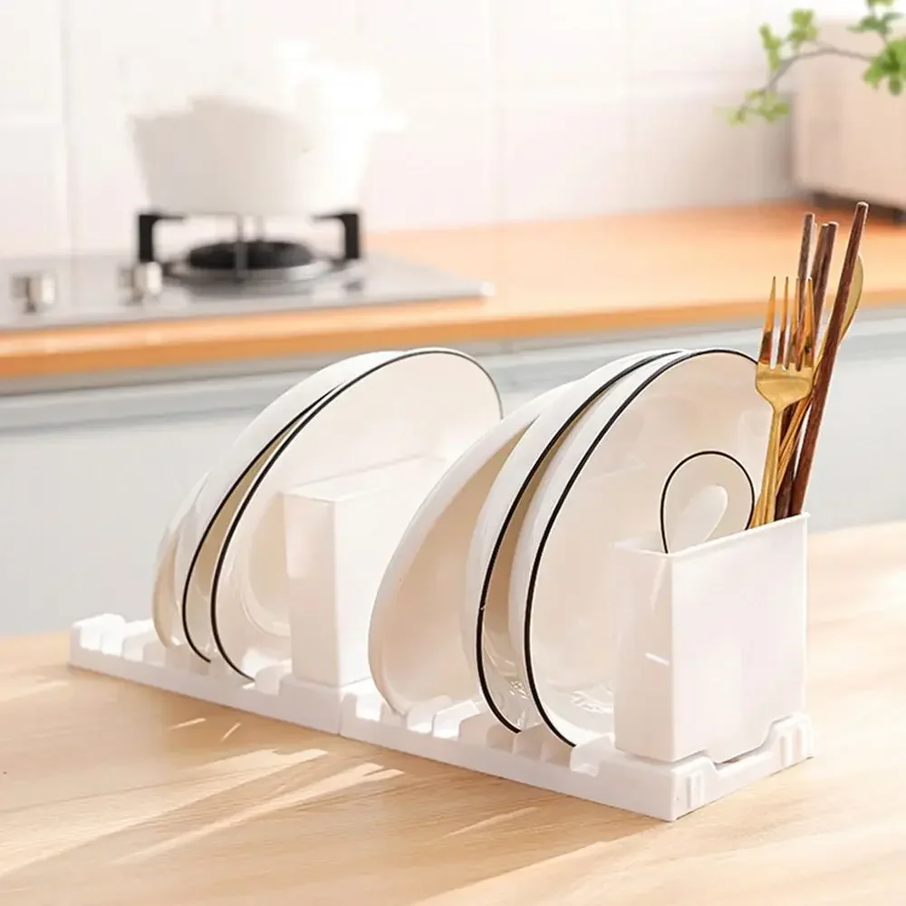 Plastic Foldable Dish Drying Rack 2 IN 1 Large Capacity Utensils Drainer Racks Space-Saving Tableware Storage Rack Organization
Plastic Foldable Dish Drying Rack 2 IN 1 Large Capacity Utensils Drainer Racks Space-Saving Tableware Storage Rack Organization