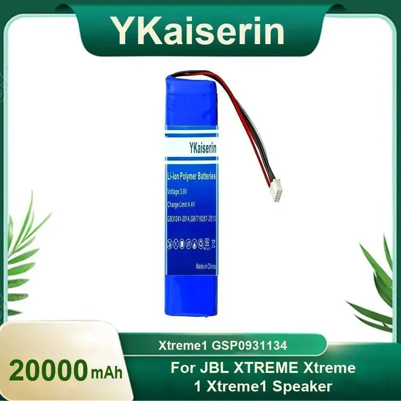 YKaiserin GSP 0931134 Аккумулятор 20000 мАч + трек-код для JBL XTREME Xtreme 1 Xtreme1, сменный аккумулятор для динамика
YKaiserin GSP 0931134 Аккумулятор 20000 мАч + трек-код для JBL XTREME Xtreme 1 Xtreme1, сменный аккумулятор для динамика