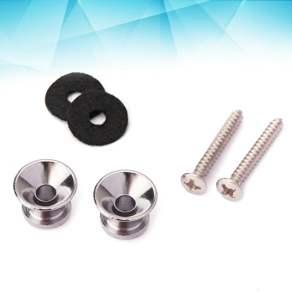 Metal Guitar Strap Lock Strap Buttons Strap Hook Buttons with Mounting Screws for Electric Acoustic Guitar Bass Replacement
Metal Guitar Strap Lock Strap Buttons Strap Hook Buttons with Mounting Screws for Electric Acoustic Guitar Bass Replacement