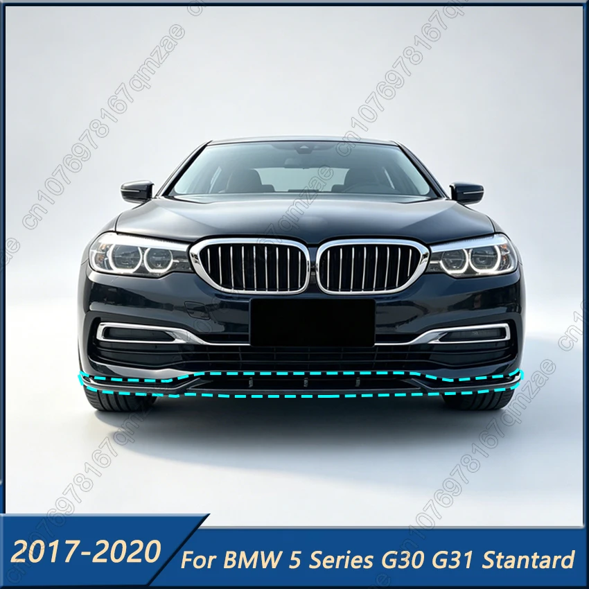 For BMW 5 Series G30 G31 Stantard 525i 530i 530e 520d 530d 2017-2020 Gloss Black 3PCS Front Bumper Spoiler Lip Lower Splitter
For BMW 5 Series G30 G31 Stantard 525i 530i 530e 520d 530d 2017-2020 Gloss Black 3PCS Front Bumper Spoiler Lip Lower Splitter