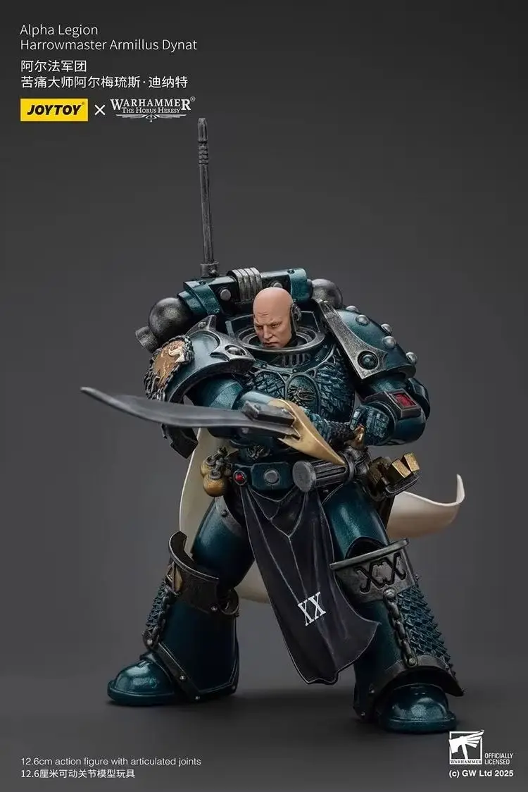JOYTOY Warhammer "The Horus Heresy" Alpha Legion Harrowmaster Armillus Dynat Action Figures Doll Collection Decoration Gift
JOYTOY Warhammer "The Horus Heresy" Alpha Legion Harrowmaster Armillus Dynat Action Figures Doll Collection Decoration Gift
