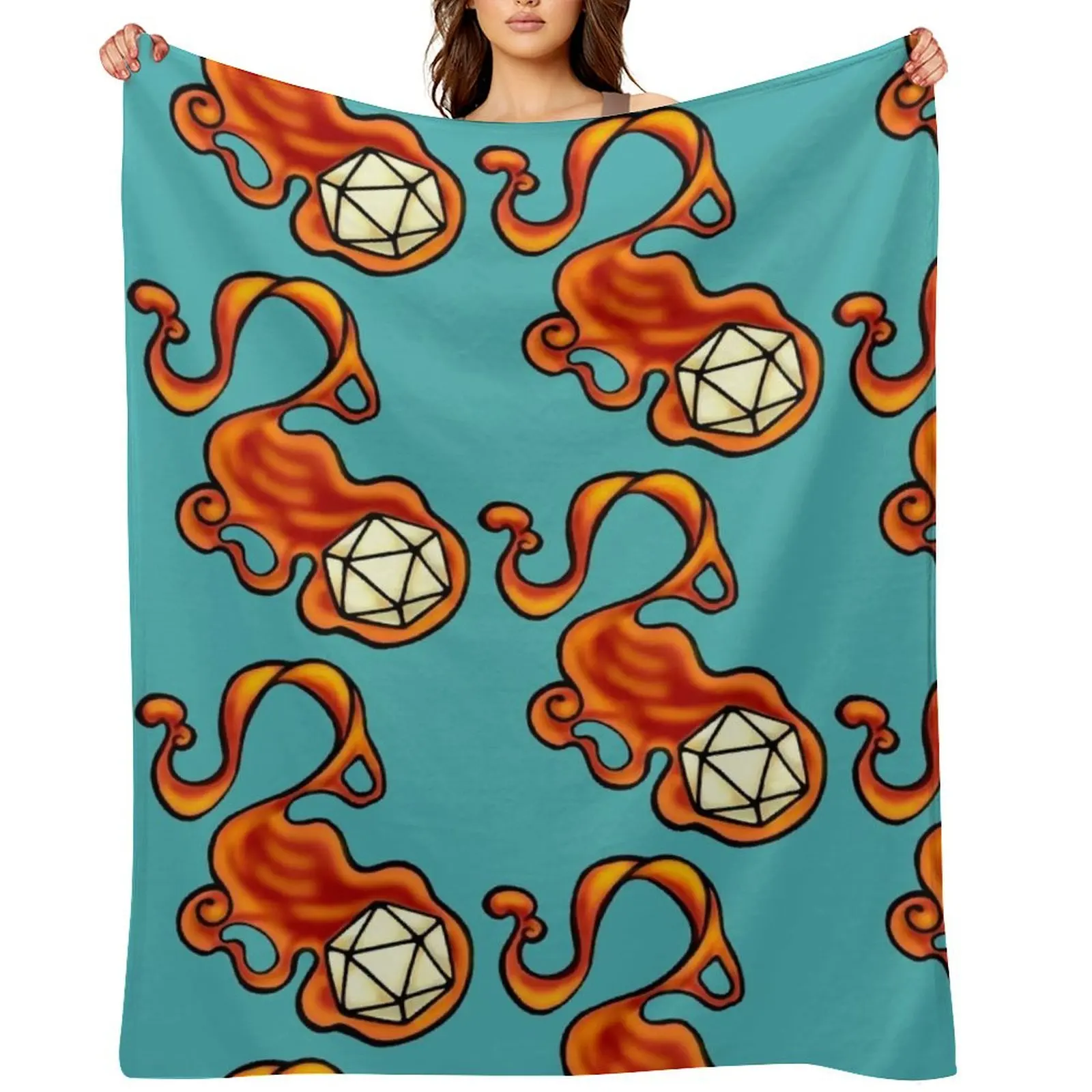 FireBall d20 Throw Blanket warm for winter Soft Plush Plaid Extra Large Throw Plaid on the sofa Blankets
FireBall d20 Throw Blanket warm for winter Soft Plush Plaid Extra Large Throw Plaid on the sofa Blankets