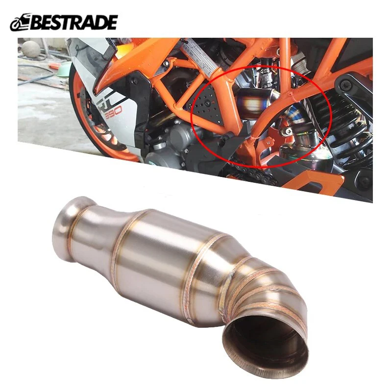 Link Pipe Motorcycle Exhaust Mid Link Connect Pipe Escape Stainless Steel Modified for Duke 390 125 200 RC390
Link Pipe Motorcycle Exhaust Mid Link Connect Pipe Escape Stainless Steel Modified for Duke 390 125 200 RC390