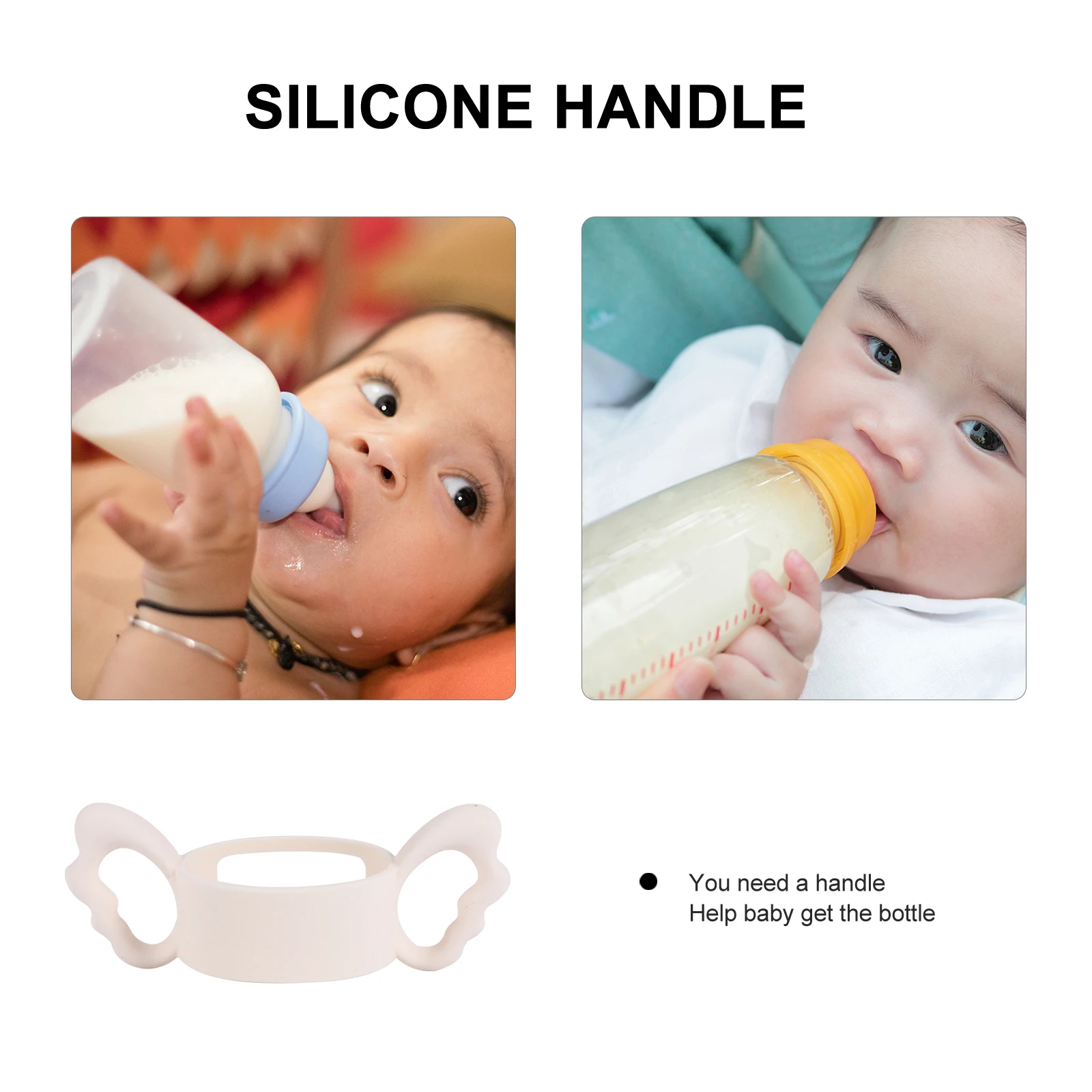 Upgraded Silicone Bottle Hollow Double Handle For Wide Mouth Bottles 6Cm+ Food Grade High Temp Resistant 220℃ Soft Elastic
Upgraded Silicone Bottle Hollow Double Handle For Wide Mouth Bottles 6Cm+ Food Grade High Temp Resistant 220℃ Soft Elastic