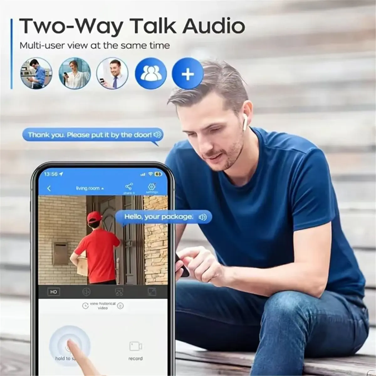 Learned-Tuya Smart 1080P Wi-Fi IP-камера Внутренняя беспроводная цветная ночная камера домашней безопасности AI Обнаружение человека Камера наблюдения с вилкой европейского стандарта
Learned-Tuya Smart 1080P Wi-Fi IP-камера Внутренняя беспроводная цветная ночная камера домашней безопасности AI Обнаружение человека Камера наблюдения с вилкой европейского стандарта