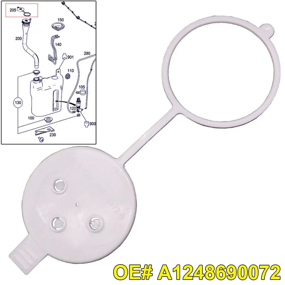 Direct Replacement Wiper Spout Cover 1pc A1248690072 Bottle Cap For W123 White Car Exterior Parts
Direct Replacement Wiper Spout Cover 1pc A1248690072 Bottle Cap For W123 White Car Exterior Parts