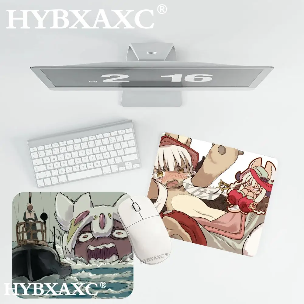 HYBXAXC Mouse Pad Cartoon M-Made in A-Abyss Small Mousepad Keyboard Desk Mat Game Rubber No-slip Mouse Mat Gamer Riko Nanachi
HYBXAXC Mouse Pad Cartoon M-Made in A-Abyss Small Mousepad Keyboard Desk Mat Game Rubber No-slip Mouse Mat Gamer Riko Nanachi