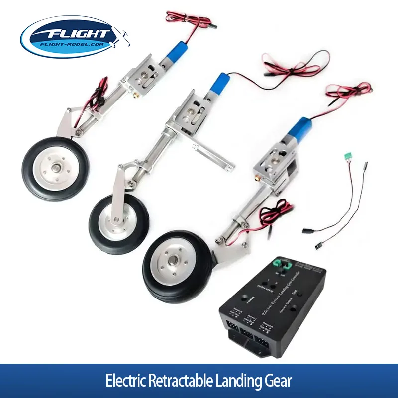 1 Set Electric Retractable Landing Gear CYS-R2290 With Controller Nose/Main Retract For RC Airplane Hobby DIY Upgrade Accessorie
1 Set Electric Retractable Landing Gear CYS-R2290 With Controller Nose/Main Retract For RC Airplane Hobby DIY Upgrade Accessorie