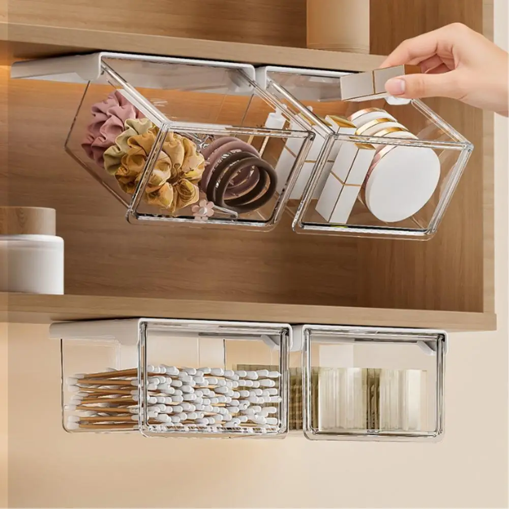 Clear Plastic Storage Container Small Item Organizer Box under Cabinet Storage Organizer for Cosmetics Cotton Swabs Hair Ties
Clear Plastic Storage Container Small Item Organizer Box under Cabinet Storage Organizer for Cosmetics Cotton Swabs Hair Ties