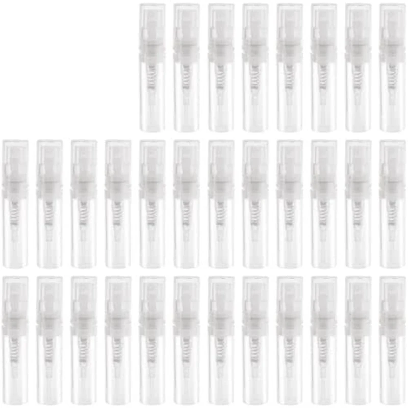 80Pc 3ML Transparent Plastic Spray Bottle Small Cosmetic Packing Atomizer Perfume Bottles Atomizing Spray Liquid Contain
80Pc 3ML Transparent Plastic Spray Bottle Small Cosmetic Packing Atomizer Perfume Bottles Atomizing Spray Liquid Contain