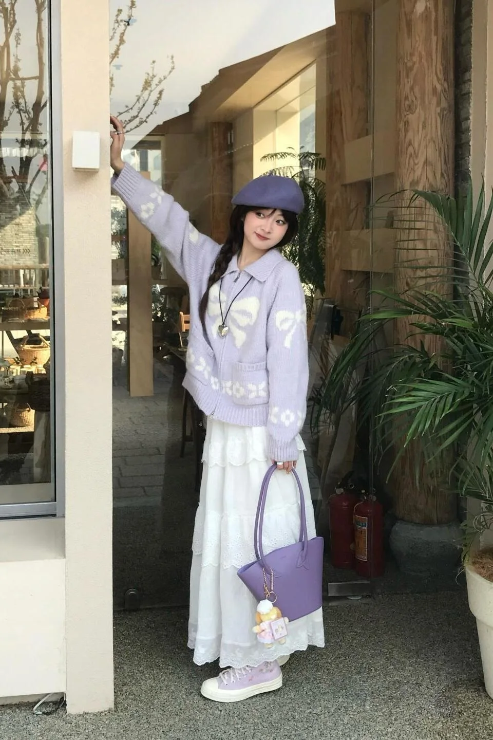 Sweet Style Lapel Bow Long Sleeve Knit Cardigan Women Autumn Winter New Lazy And Gentle Style Design Jacket
Sweet Style Lapel Bow Long Sleeve Knit Cardigan Women Autumn Winter New Lazy And Gentle Style Design Jacket