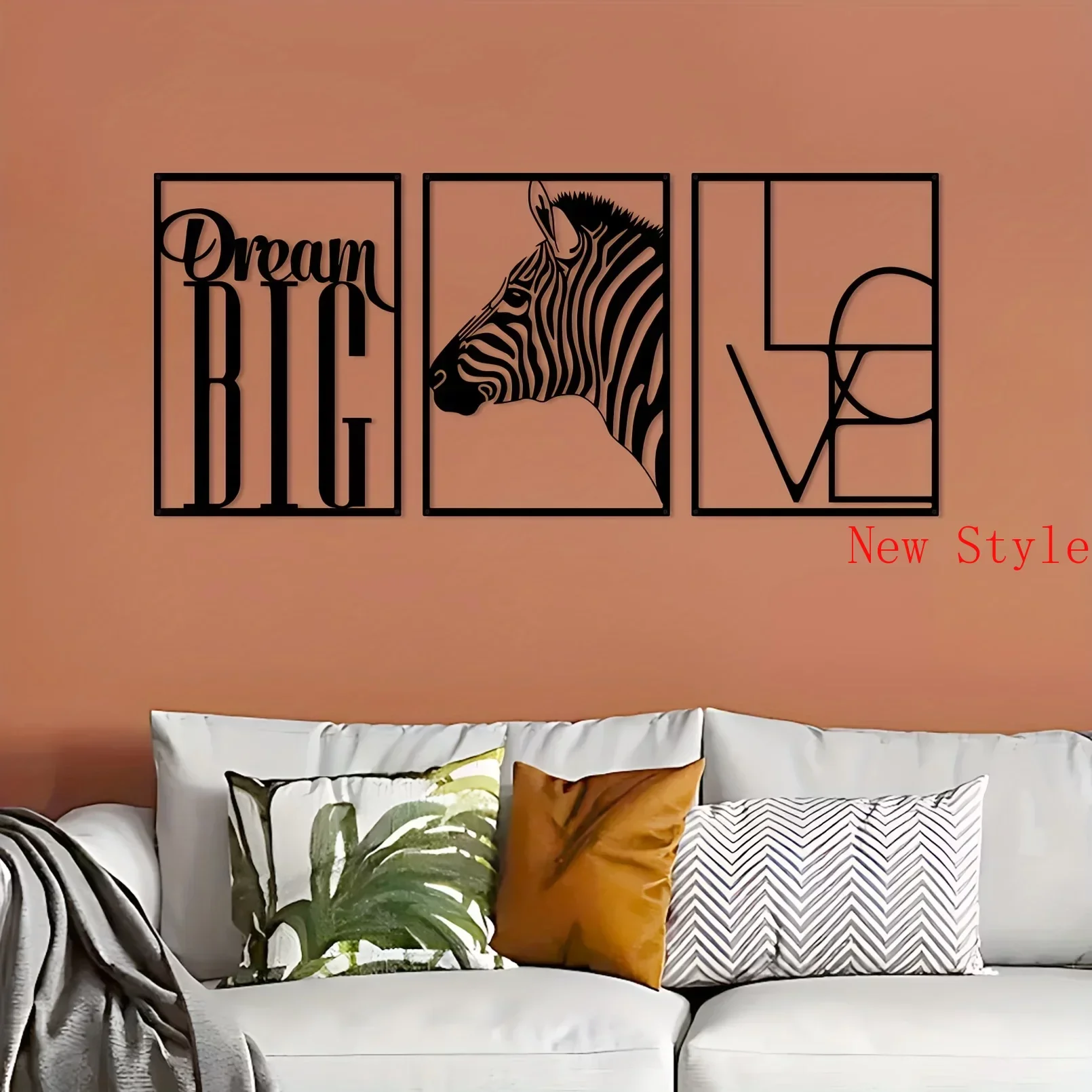 3pcs/set Modern Minimalist Lines Metal Wall Hanging Art Animals Letters Wall Art Decoration Suitable for Office Home Decor Home
3pcs/set Modern Minimalist Lines Metal Wall Hanging Art Animals Letters Wall Art Decoration Suitable for Office Home Decor Home