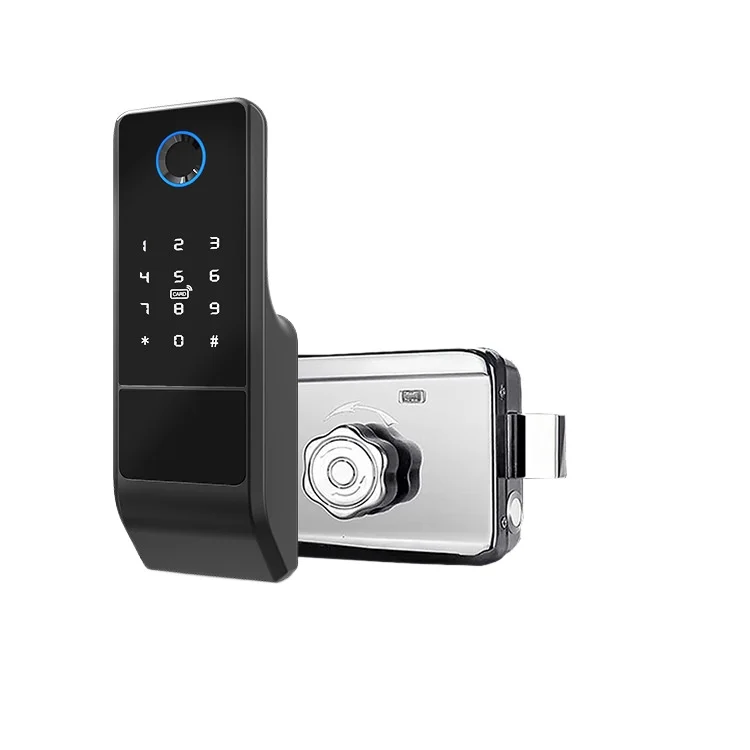 Waterproof Vintage Iron Door Fingerprint Lock for Tuya Smart Lock RFID Card Access Control Lock No Wiring Electric Strike
Waterproof Vintage Iron Door Fingerprint Lock for Tuya Smart Lock RFID Card Access Control Lock No Wiring Electric Strike