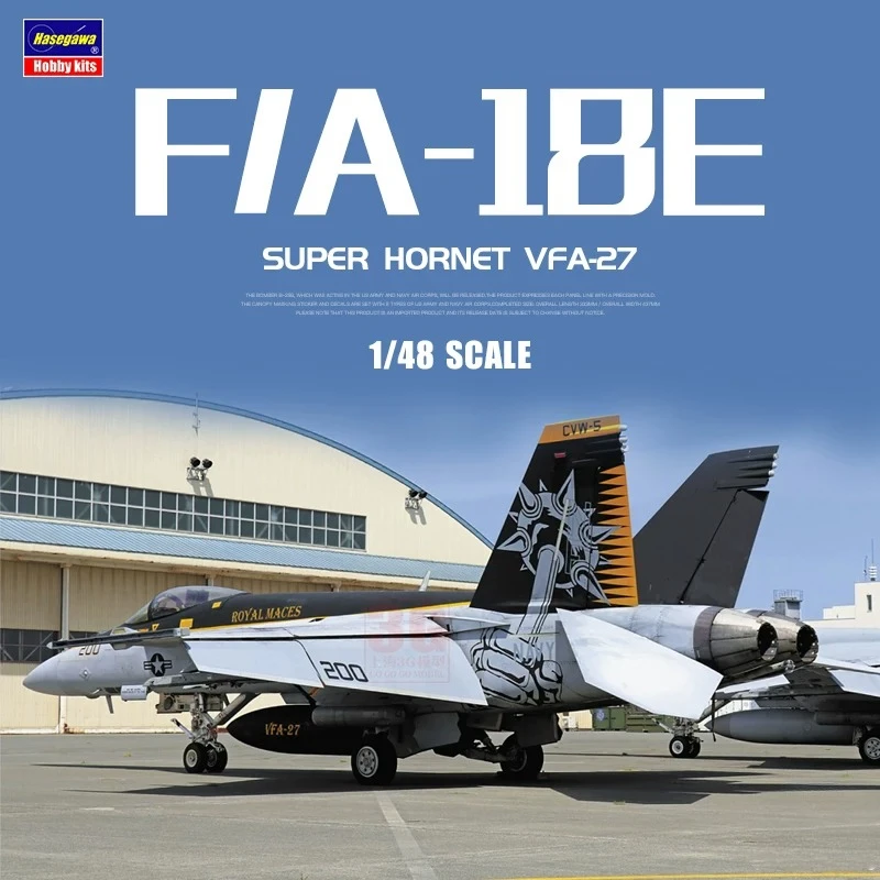 Hasegawa 07537 1/48 F/A-18E Super Hornet VFA-27 Model Kit
Hasegawa 07537 1/48 F/A-18E Super Hornet VFA-27 Model Kit