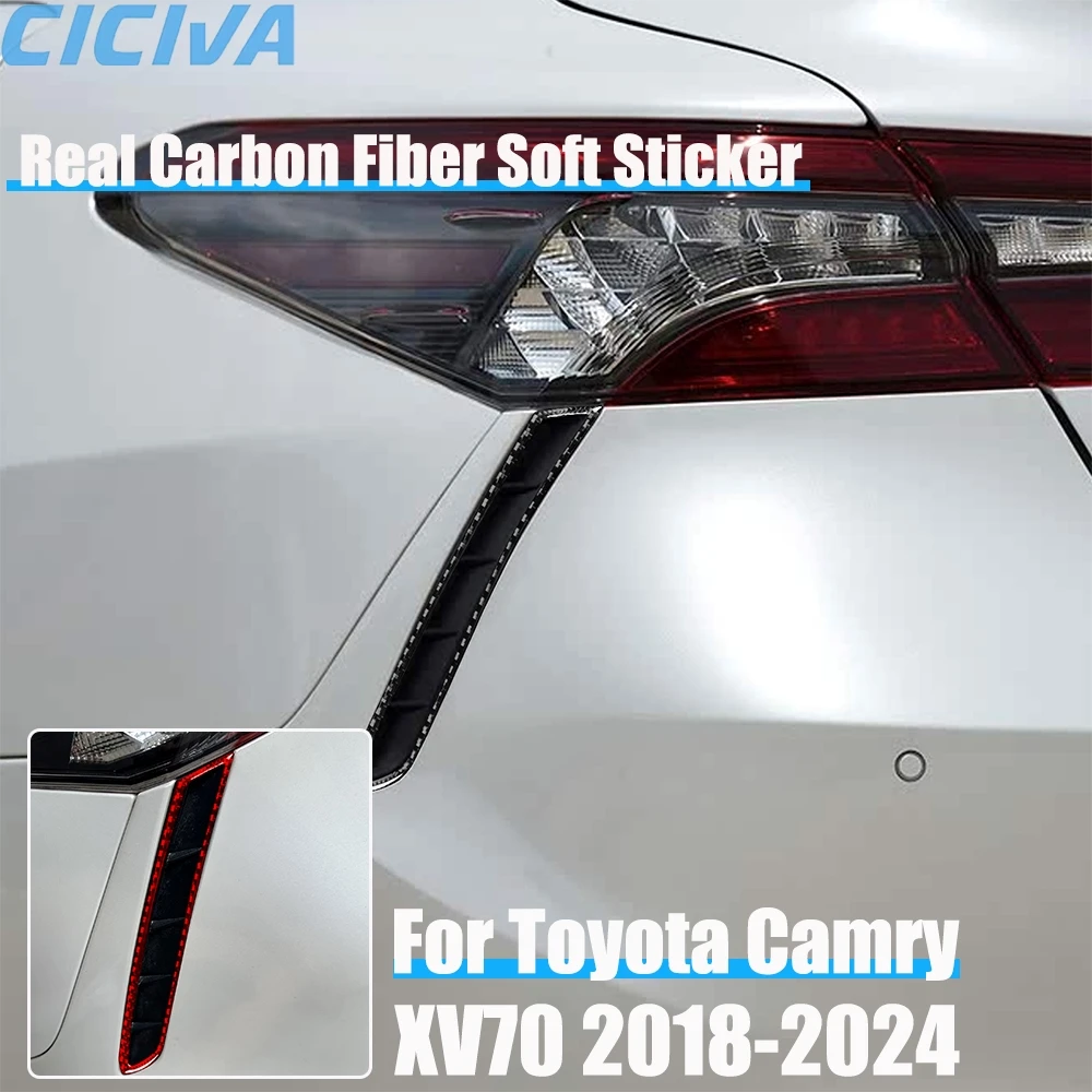 Автомобильные аксессуары из настоящего углеродного волокна, задняя крышка впускной рамы, мягкая наклейка для Toyota Camry XV70 2018 2019 2020 2021 2022 2023 2024
Автомобильные аксессуары из настоящего углеродного волокна, задняя крышка впускной рамы, мягкая наклейка для Toyota Camry XV70 2018 2019 2020 2021 2022 2023 2024