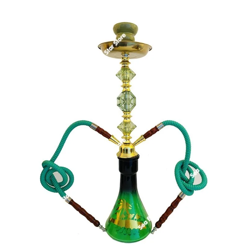 Cross-border new high-end quality Arab medium hookah glass high-end ktv bar hookah shisha
Cross-border new high-end quality Arab medium hookah glass high-end ktv bar hookah shisha