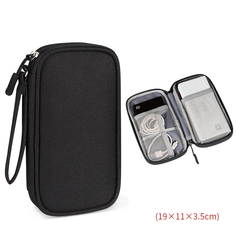 Multi-functional Digital Accessories Storage Bag Waterproof Portable Organizers Pouch For Cable U Disk Power Bank
Multi-functional Digital Accessories Storage Bag Waterproof Portable Organizers Pouch For Cable U Disk Power Bank