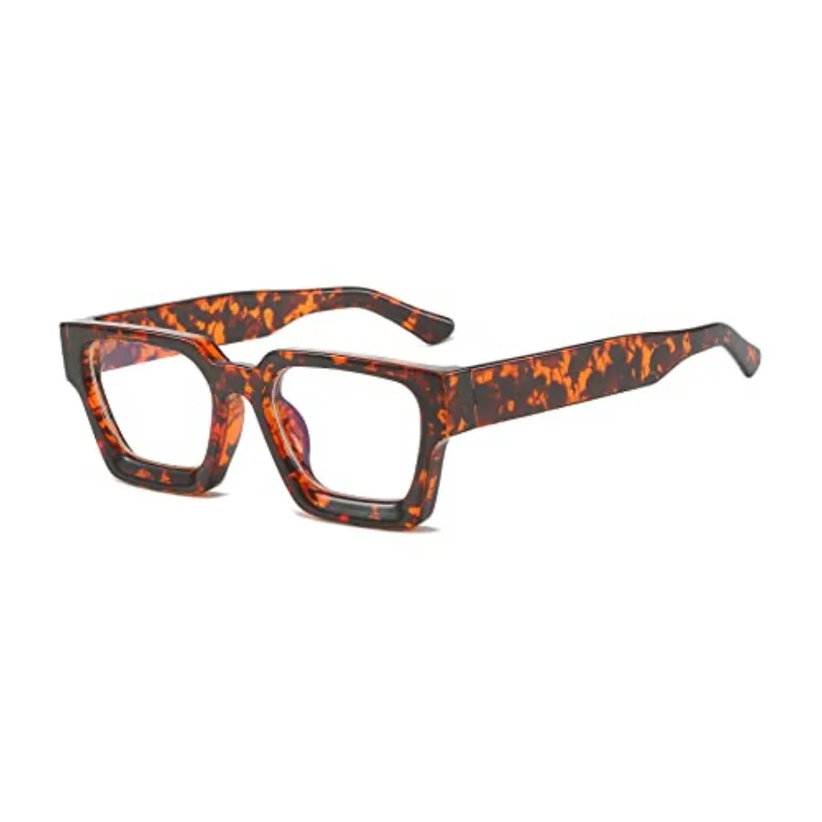 EYLRIM Thick Square Frame Light Glasses for Women Men Non Prescription Computer Eyeglasses
EYLRIM Thick Square Frame Light Glasses for Women Men Non Prescription Computer Eyeglasses