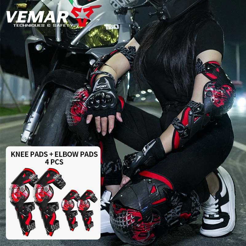 Men/Women Four Seasons Motorcycle Motocross Knee Pads Elbow Protectors Durable Motorcycle Riding Off-Road Protective Gear
Men/Women Four Seasons Motorcycle Motocross Knee Pads Elbow Protectors Durable Motorcycle Riding Off-Road Protective Gear