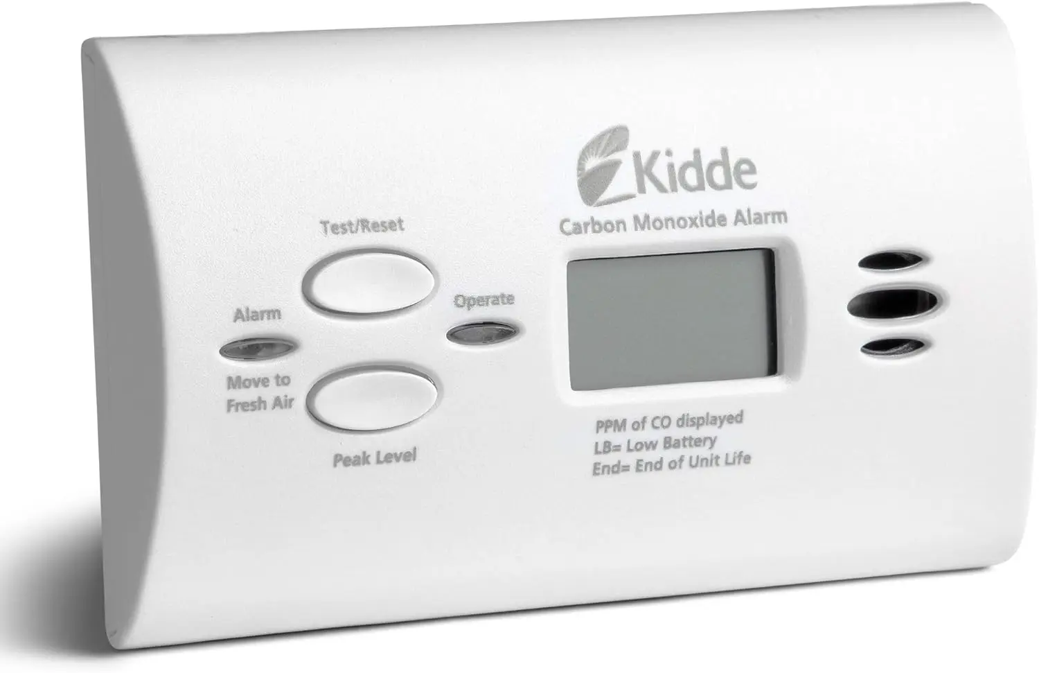 AA Battery Powered Carbon Monoxide Detector with LEDs, Test Button, Low Battery Indicator, Portable CO Alarm
AA Battery Powered Carbon Monoxide Detector with LEDs, Test Button, Low Battery Indicator, Portable CO Alarm