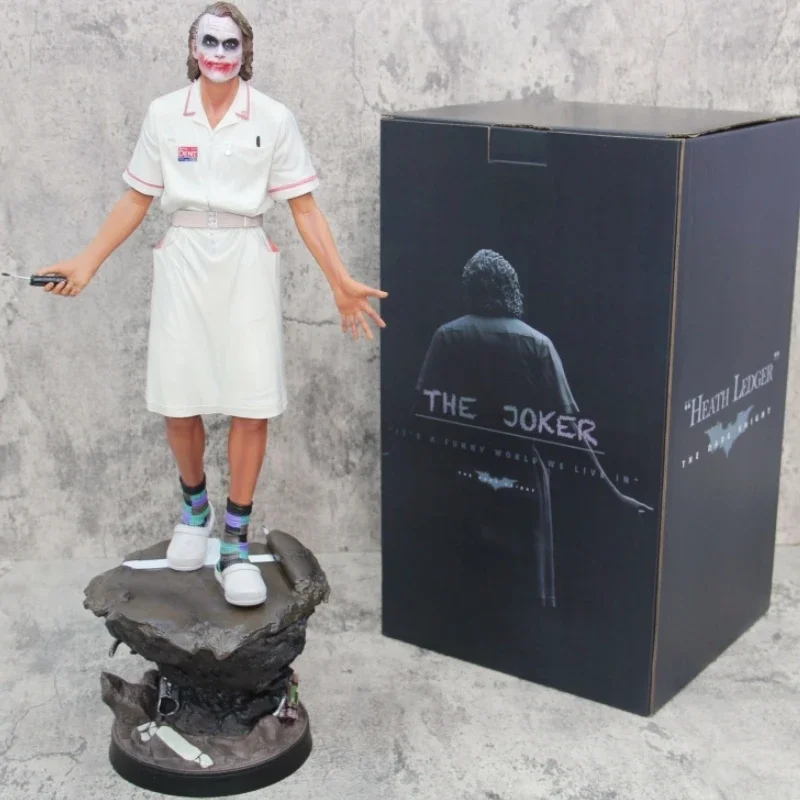 Hot toys DC High Quality Heath Ledger Joker As Nurse The Dark Knight Of The Batman Action Figure Toys 54cm Birthday Gift Toy
Hot toys DC High Quality Heath Ledger Joker As Nurse The Dark Knight Of The Batman Action Figure Toys 54cm Birthday Gift Toy